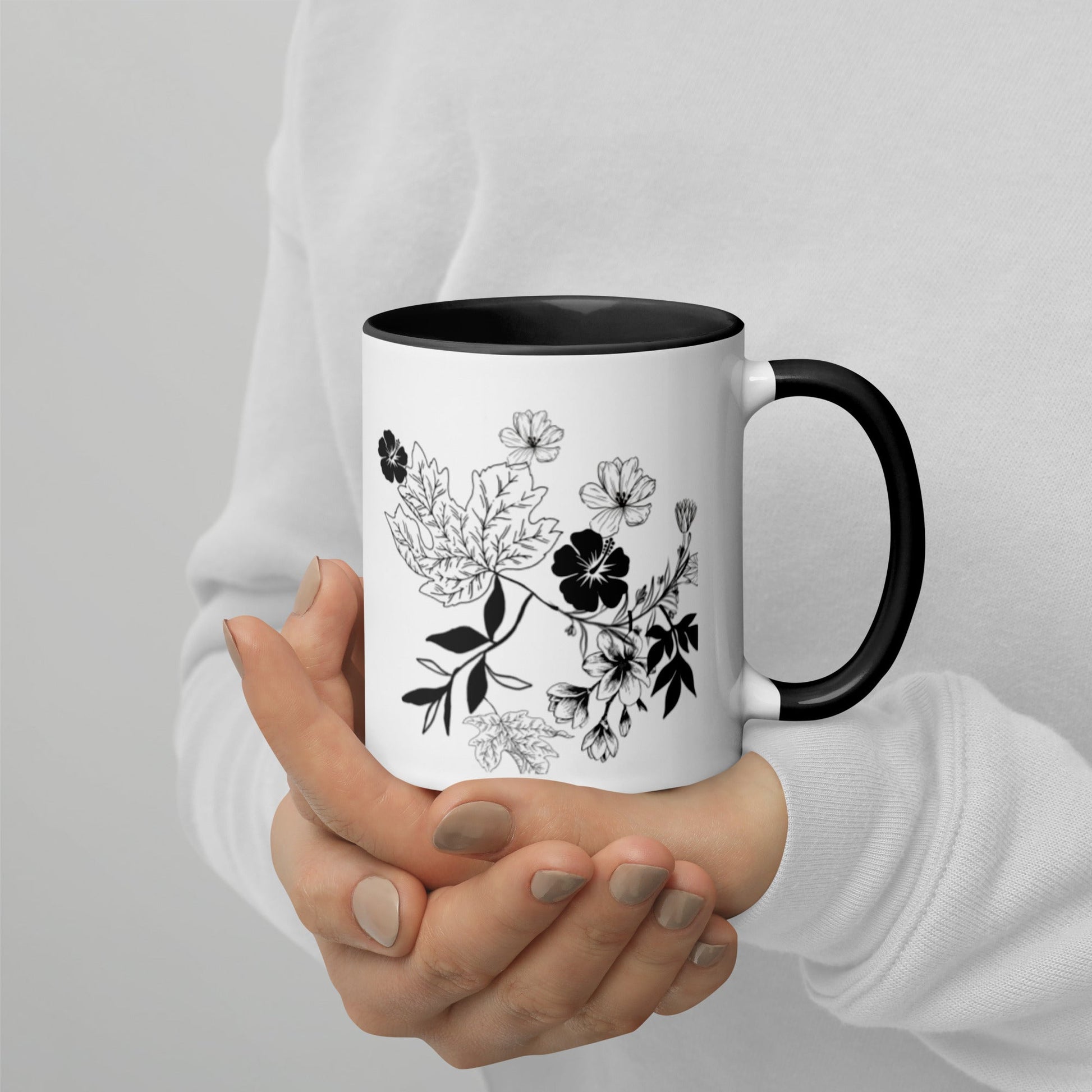 Everything Dawn Autumn Leaves Floral Mug