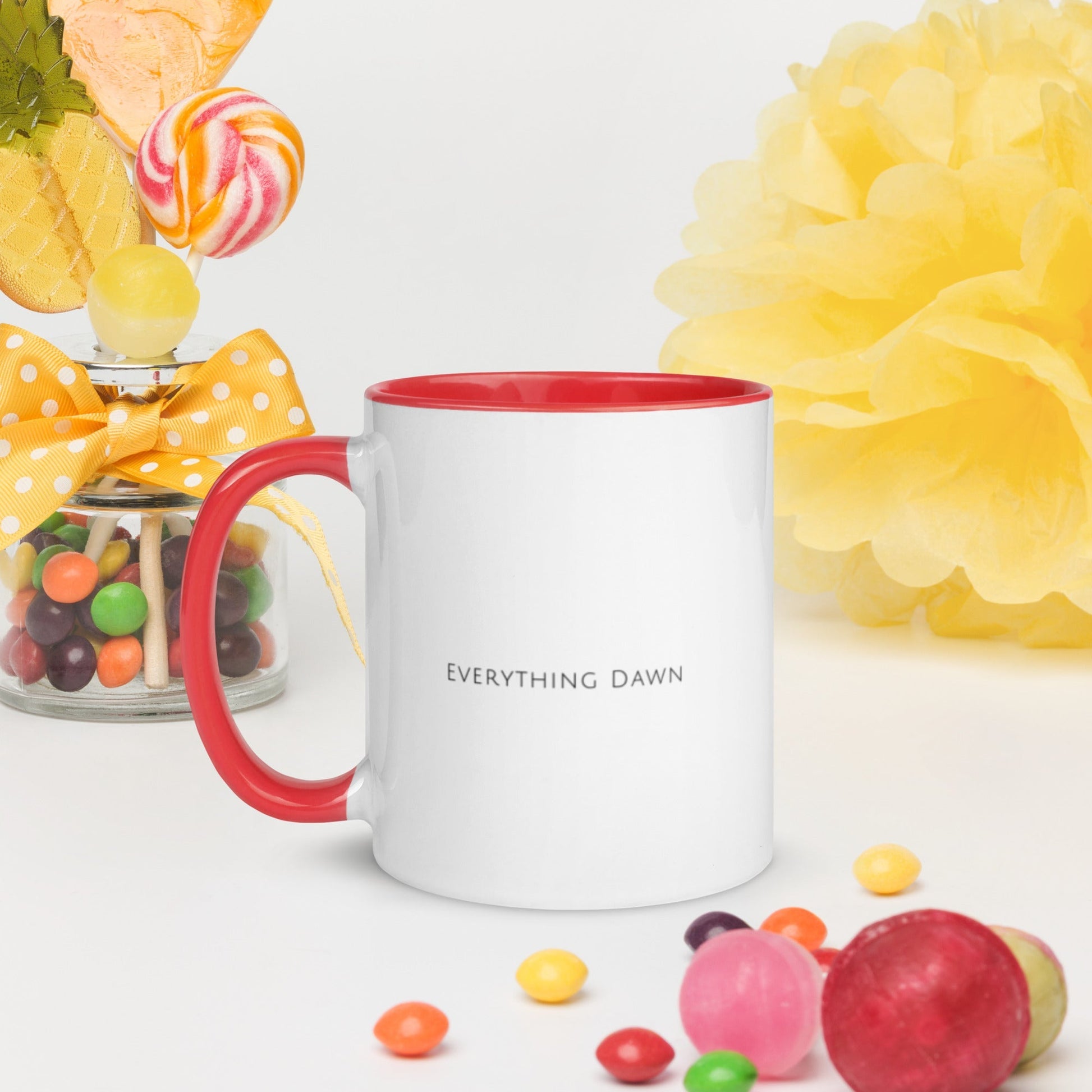 Everything Dawn Autumn Leaves Floral Mug