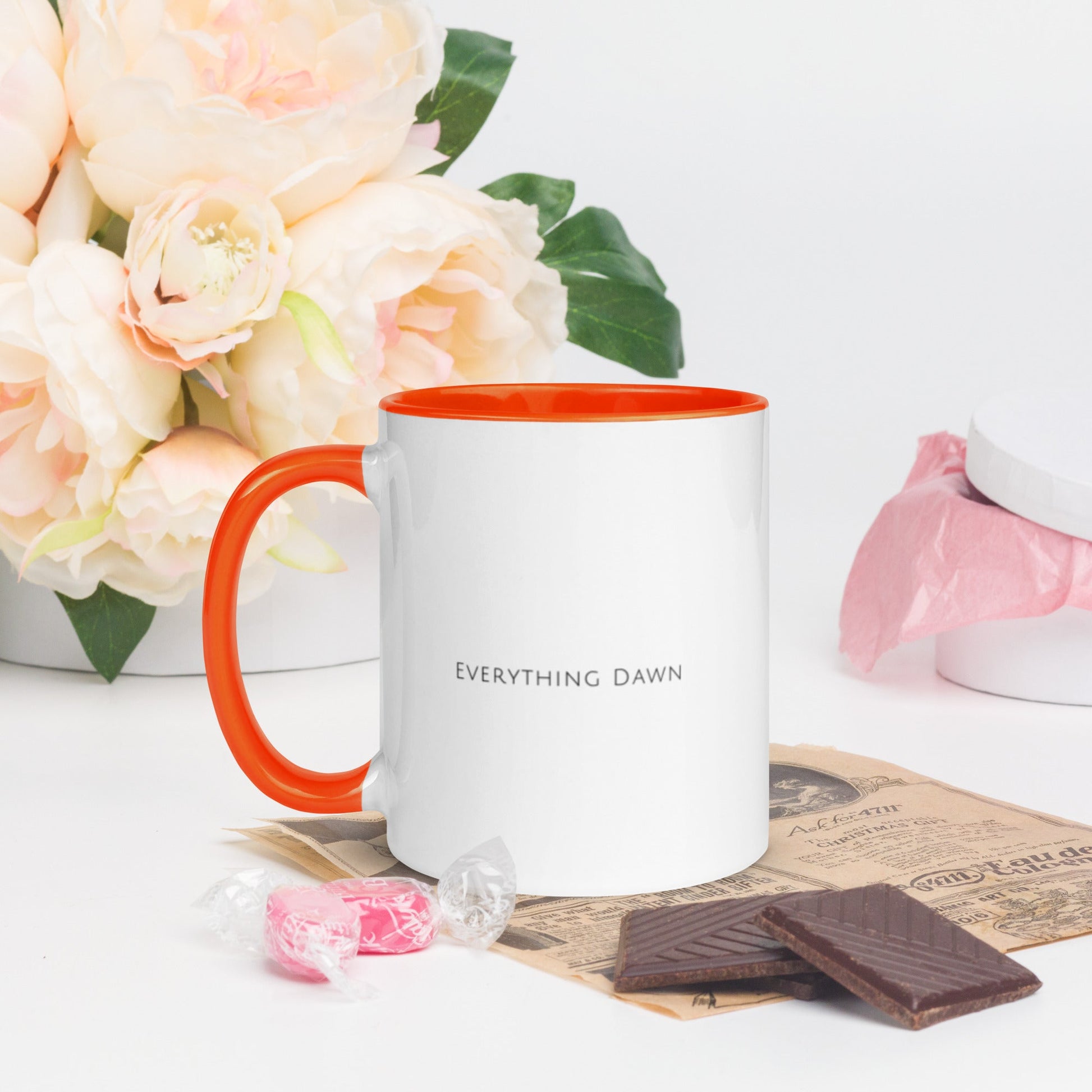 Everything Dawn Autumn Leaves Floral Mug