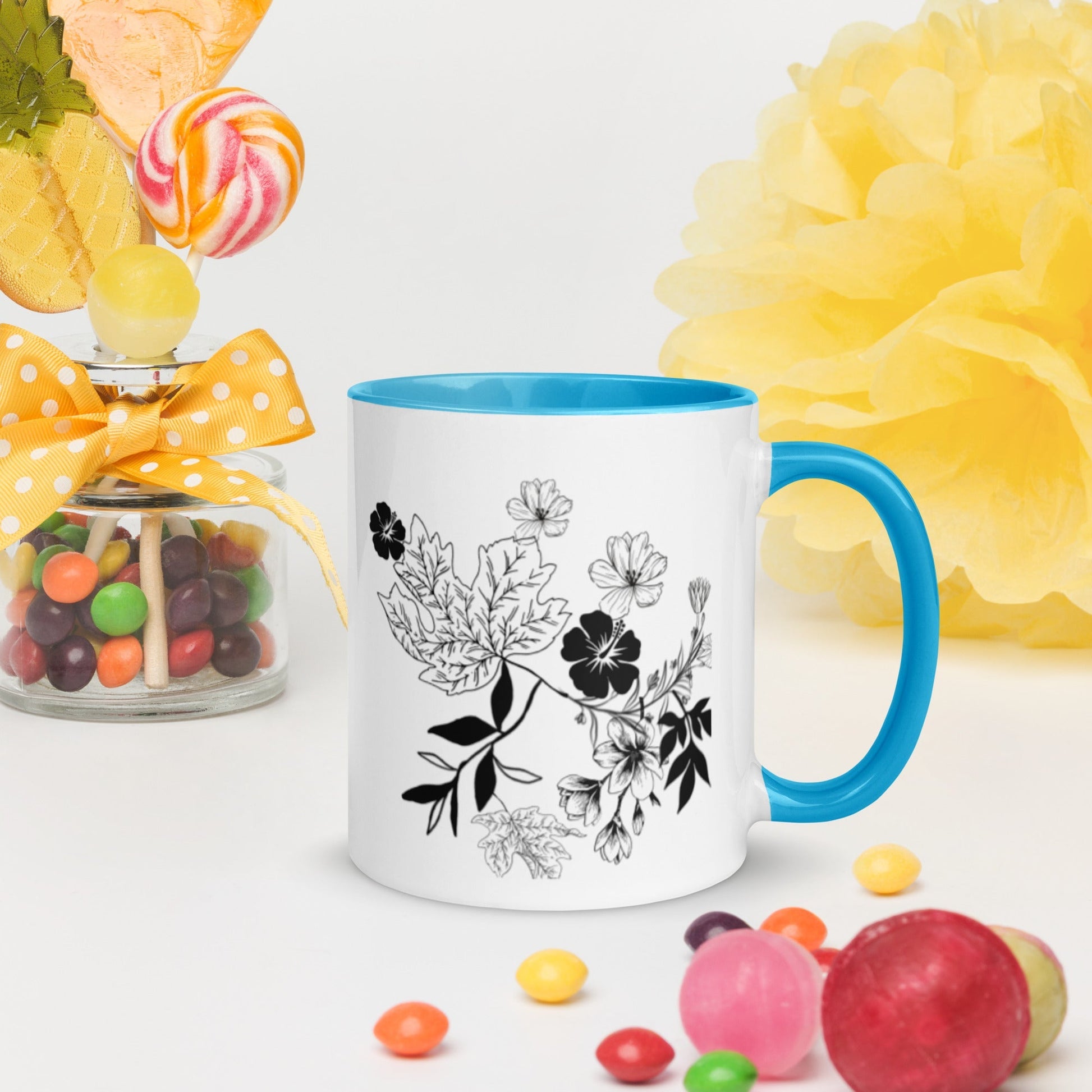 Everything Dawn Autumn Leaves Floral Mug