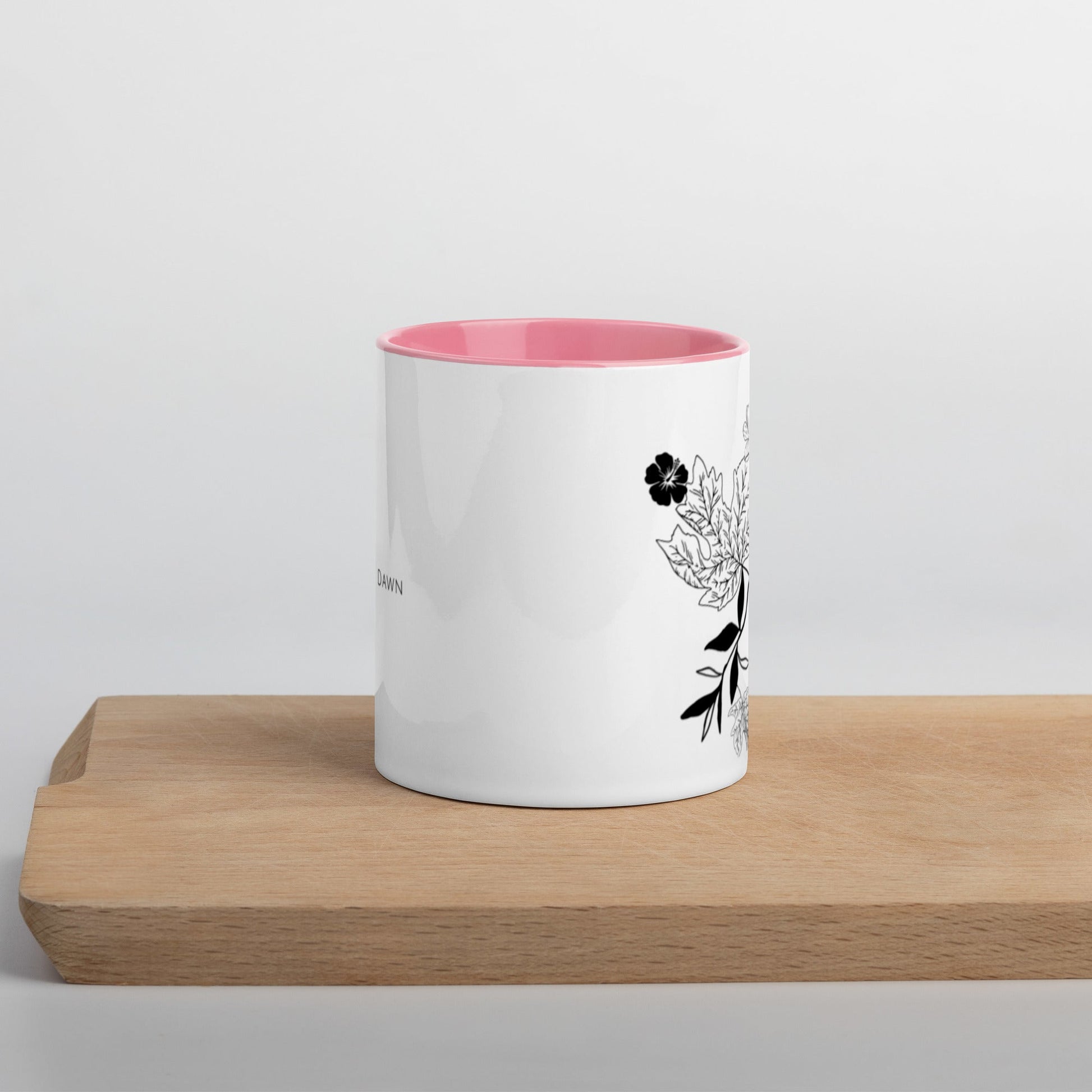 Everything Dawn Autumn Leaves Floral Mug