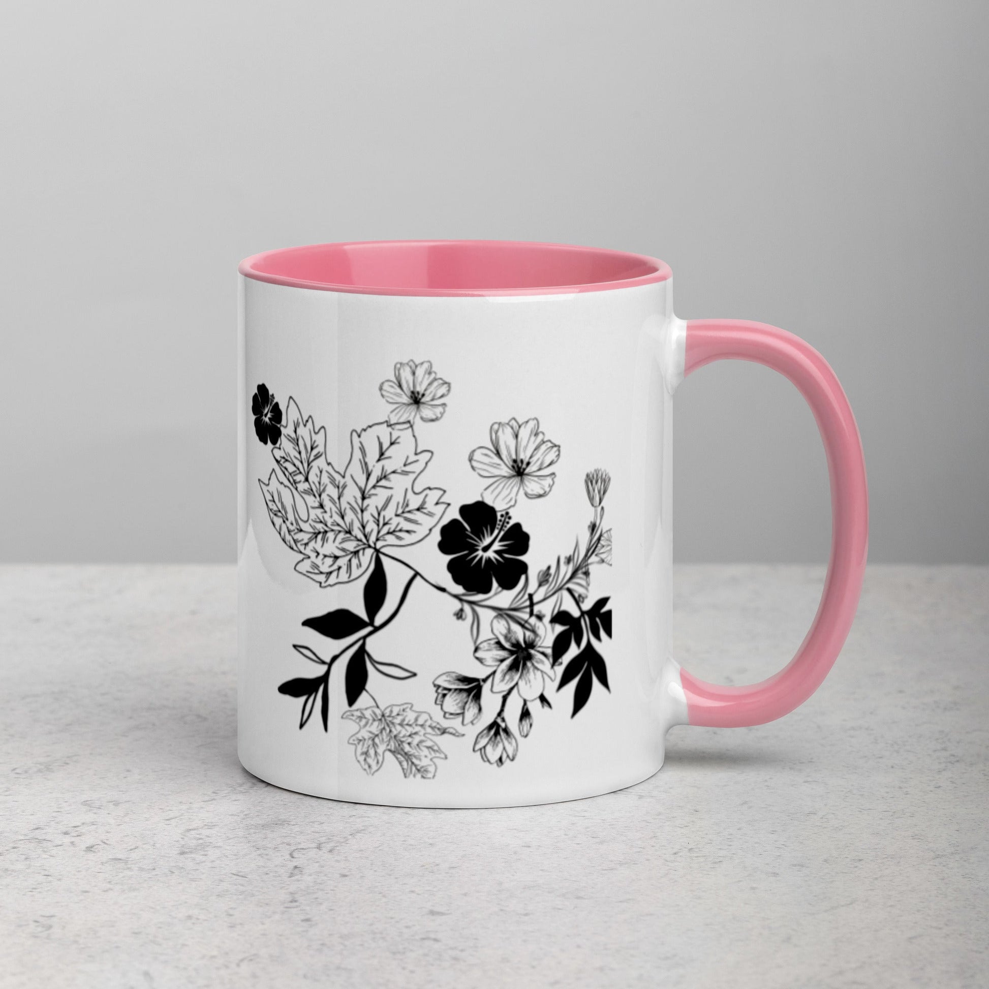 Everything Dawn Autumn Leaves Floral Mug