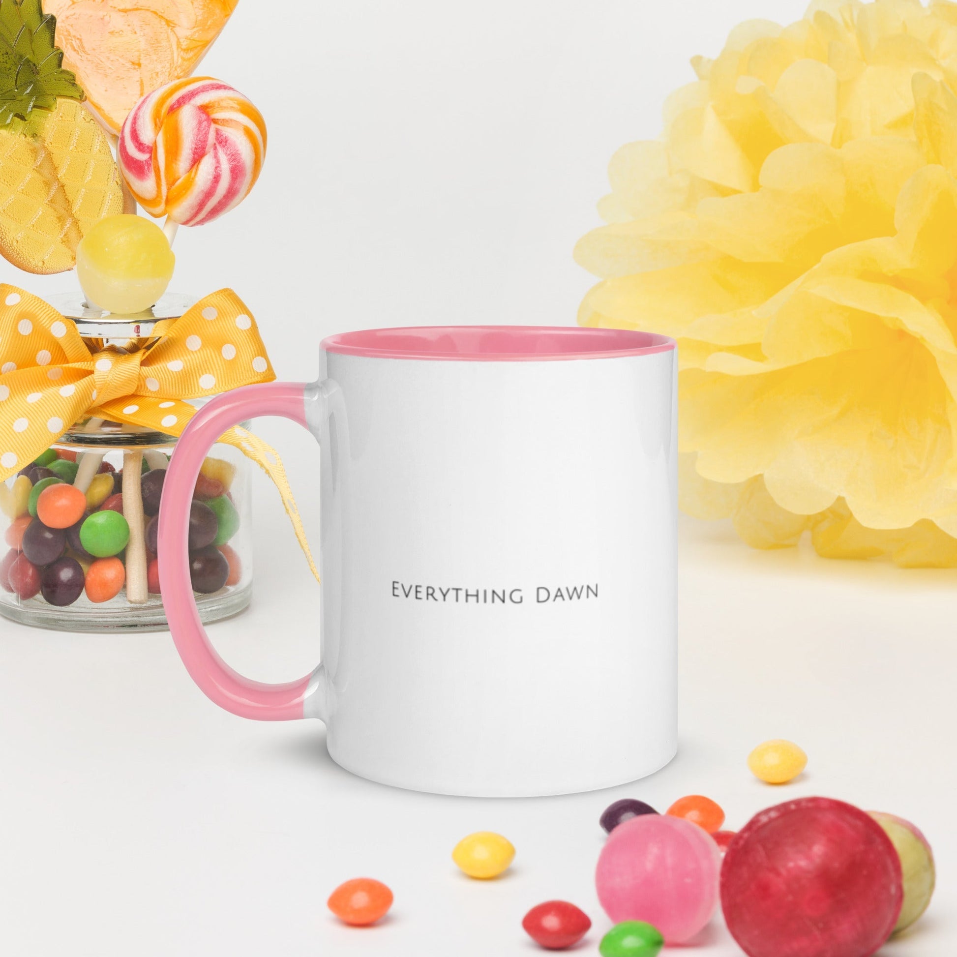 Everything Dawn Autumn Leaves Floral Mug