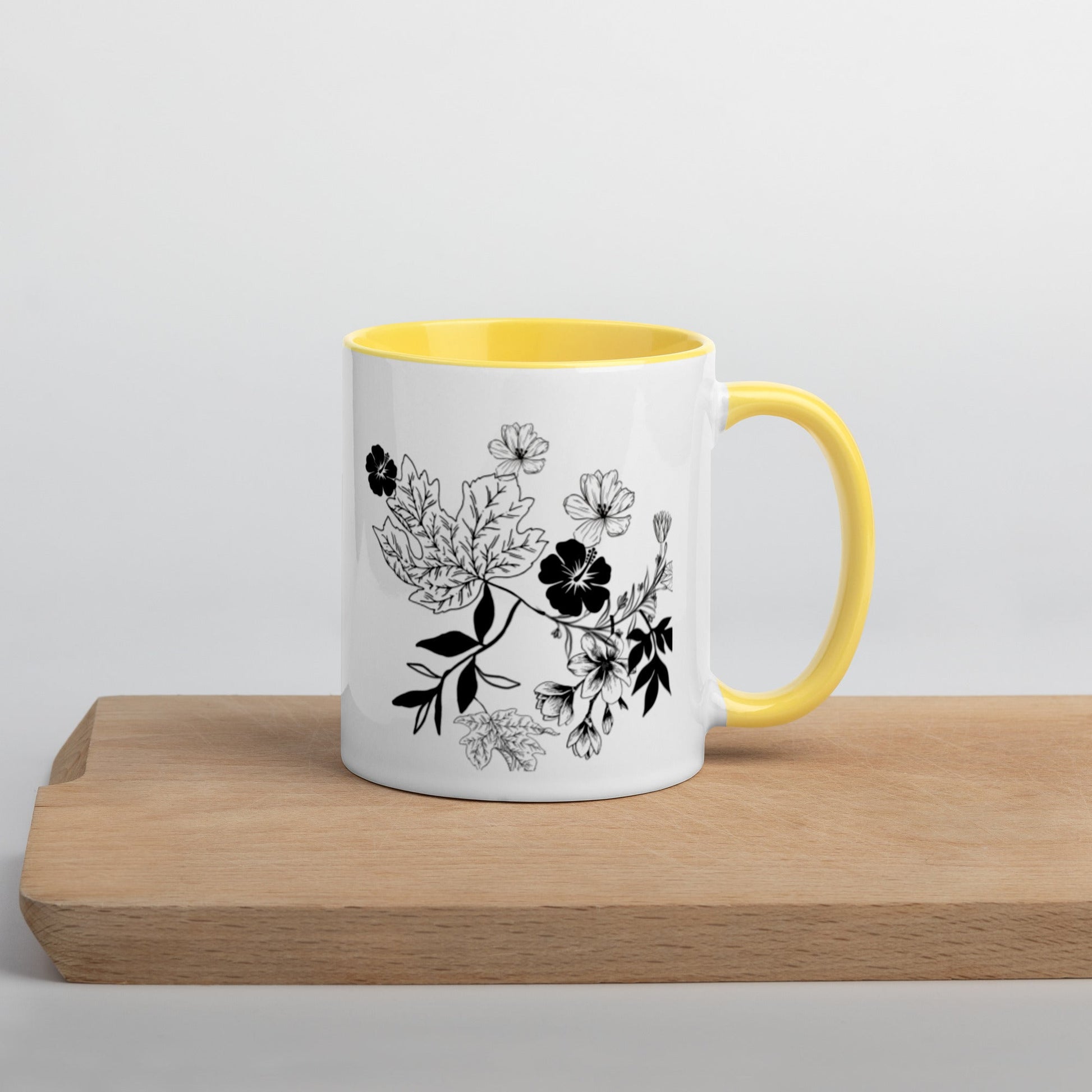 Everything Dawn Autumn Leaves Floral Mug