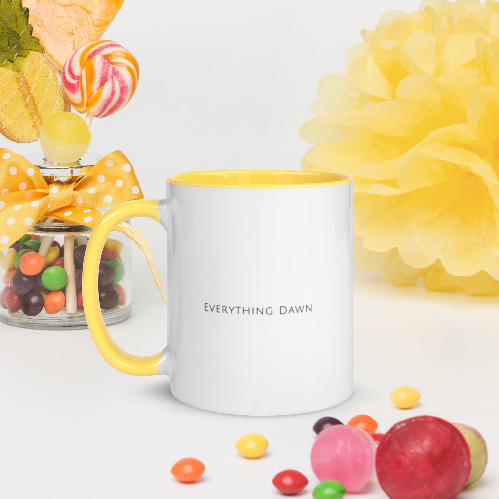 Everything Dawn Autumn Leaves Floral Mug