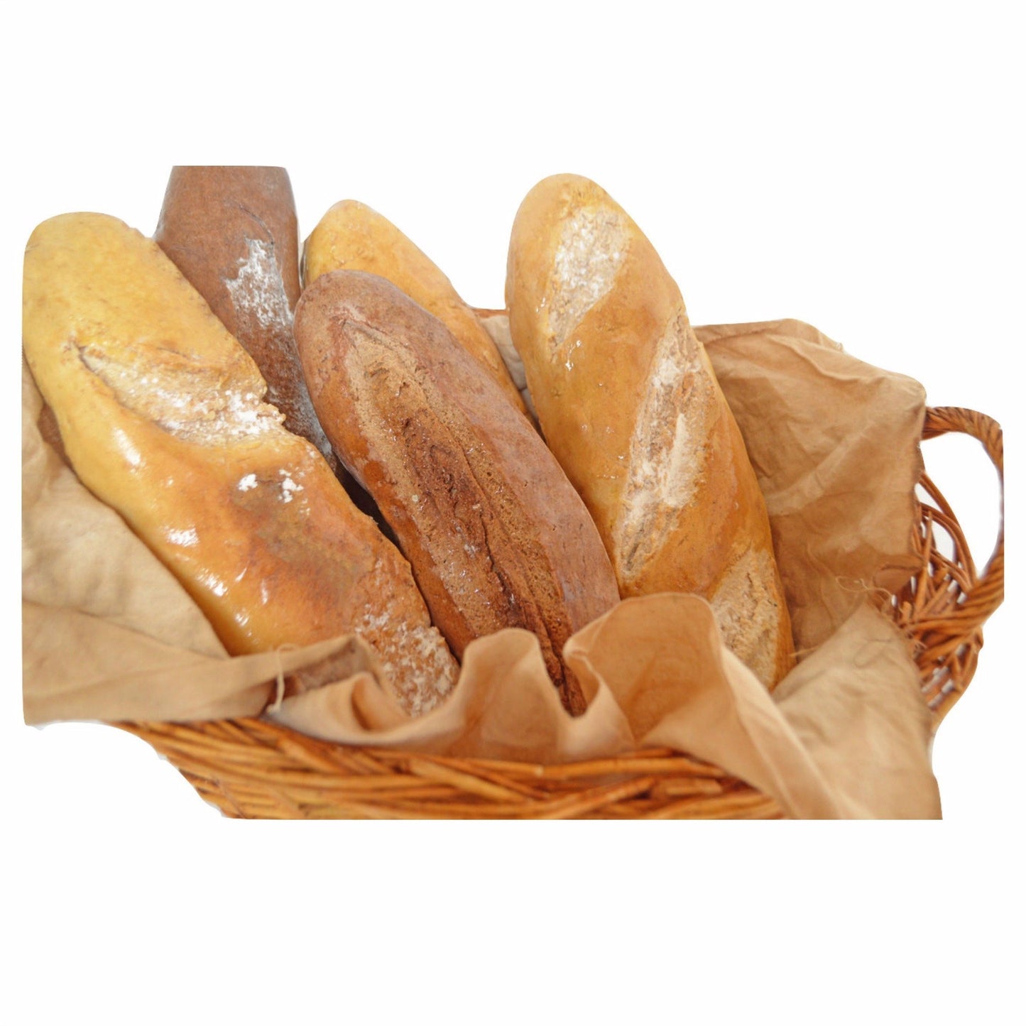 Everything Dawn Bakery Candle Treats Fake Bread Rustic French Bread Loaf Single