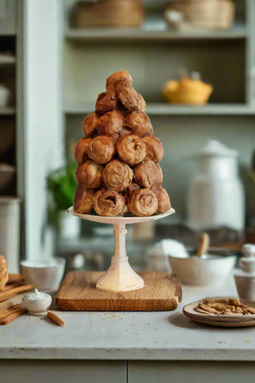 Everything Dawn Bakery Candle Treats Fake Pastries Fake Pastry Croquembouche Table Decor