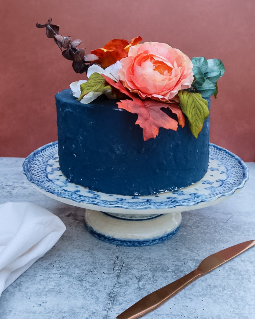 Everything Dawn Fake Cake Bleu Brillant Faux Cake