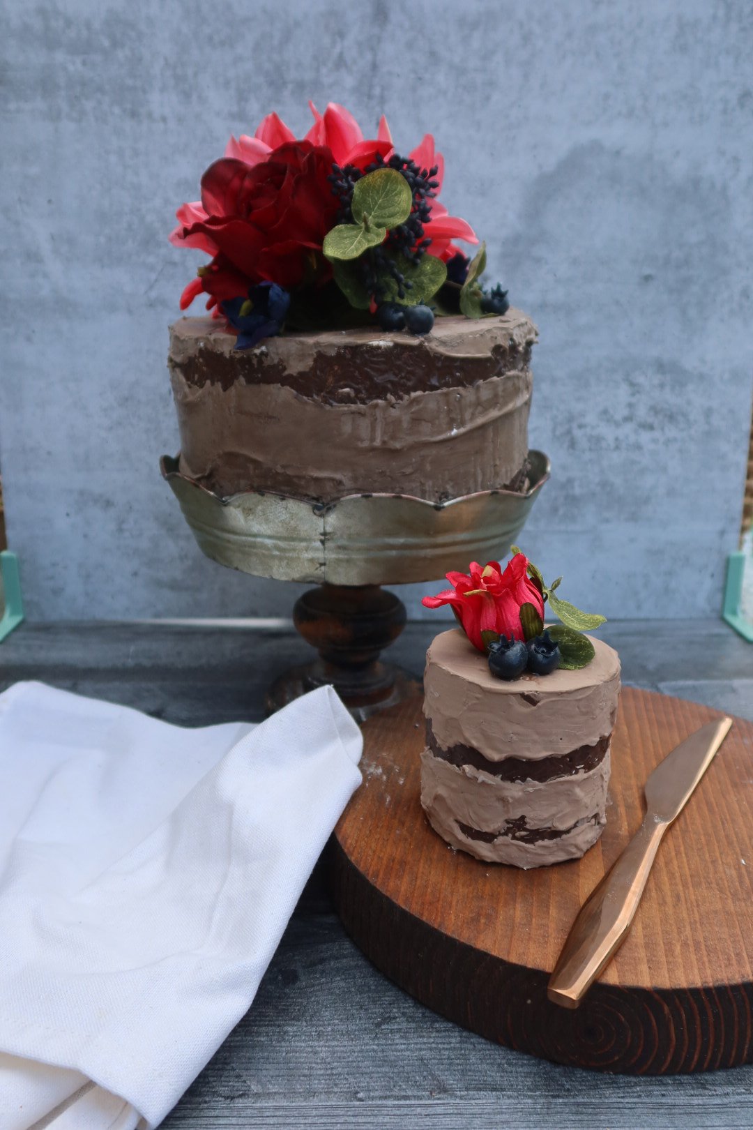 Everything Dawn Fake Cake Passion du Chocolat Naked Faux Cake