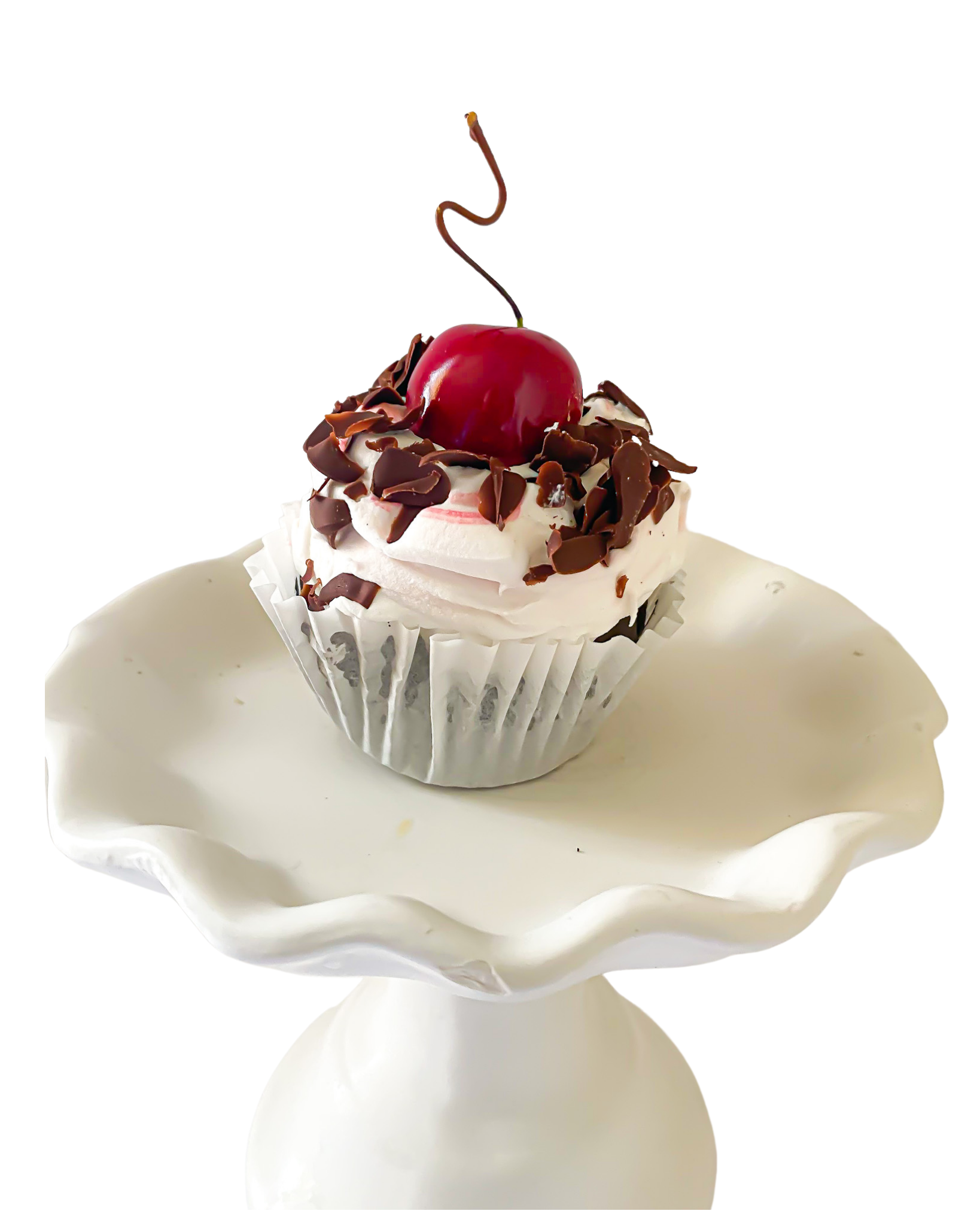 Everything Dawn Faux Cake Faux Black Forest Cupcake