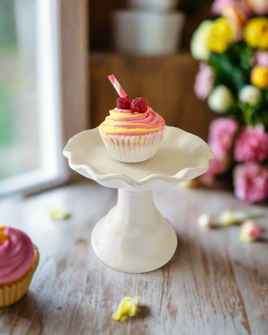 Everything Dawn Faux Cake Faux Cupcake in Raspberry Lemonade