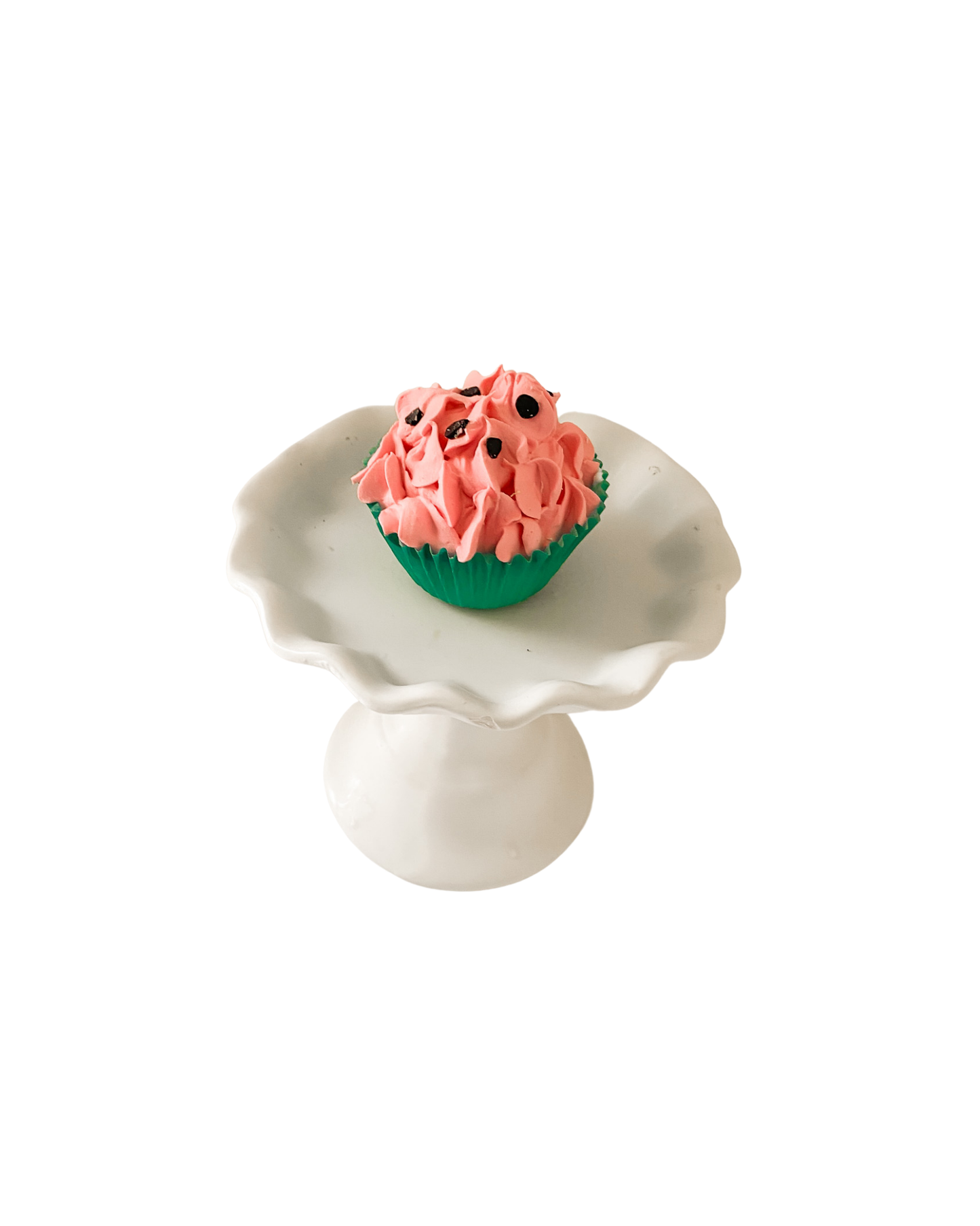 Everything Dawn Faux Cake Faux Cupcake in Watermelon