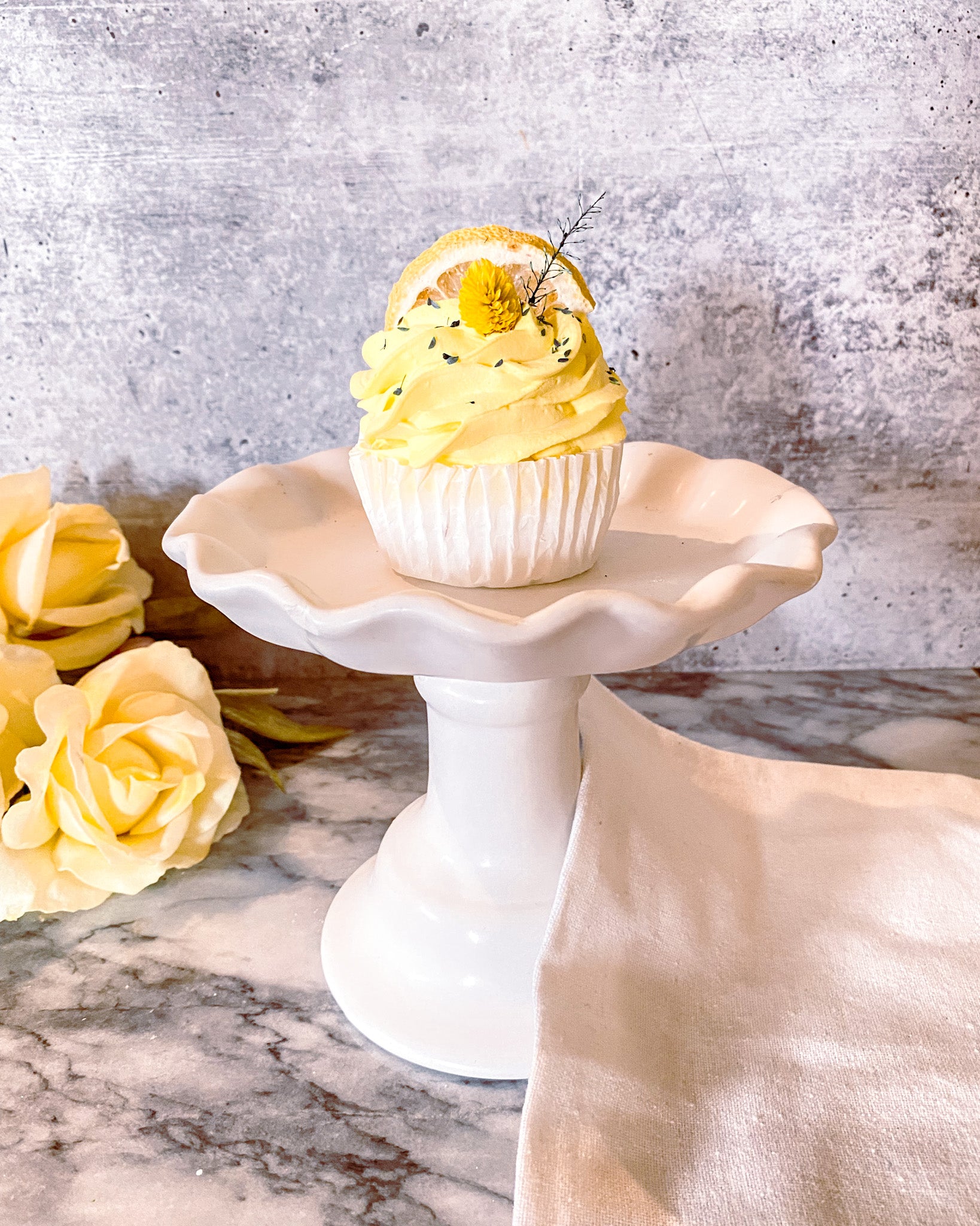 Everything Dawn Faux Cake Lemon Limon Faux Cupcake