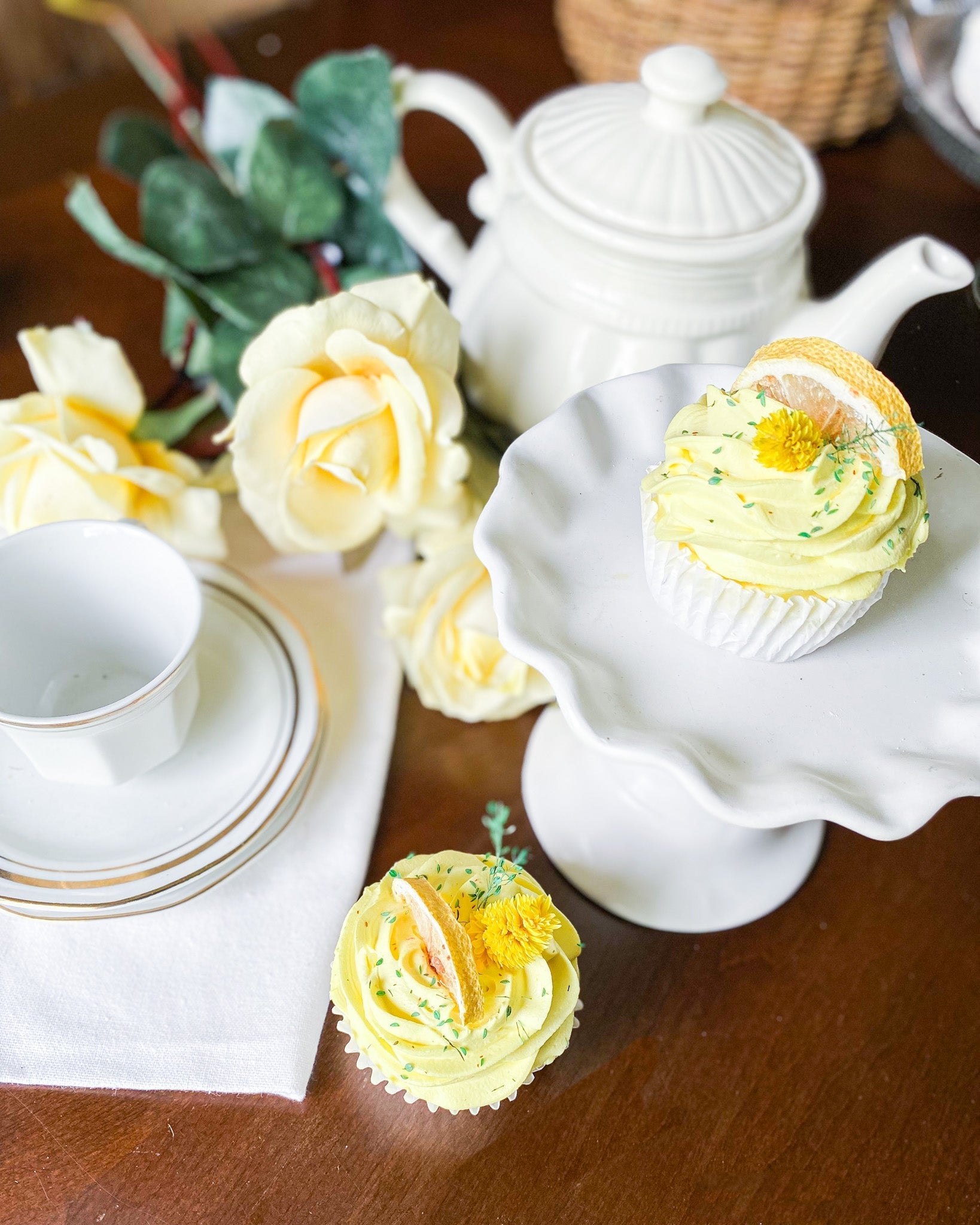 Everything Dawn Faux Cake Lemon Limon Faux Cupcake